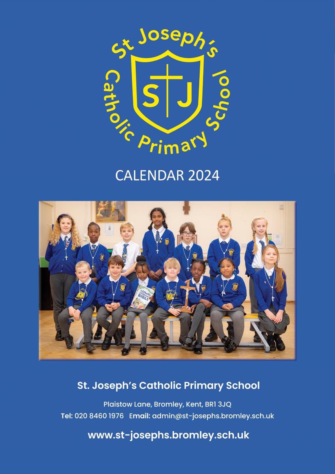 2024 St Joseph s School Calendar St Joseph s School Bromley PTFA